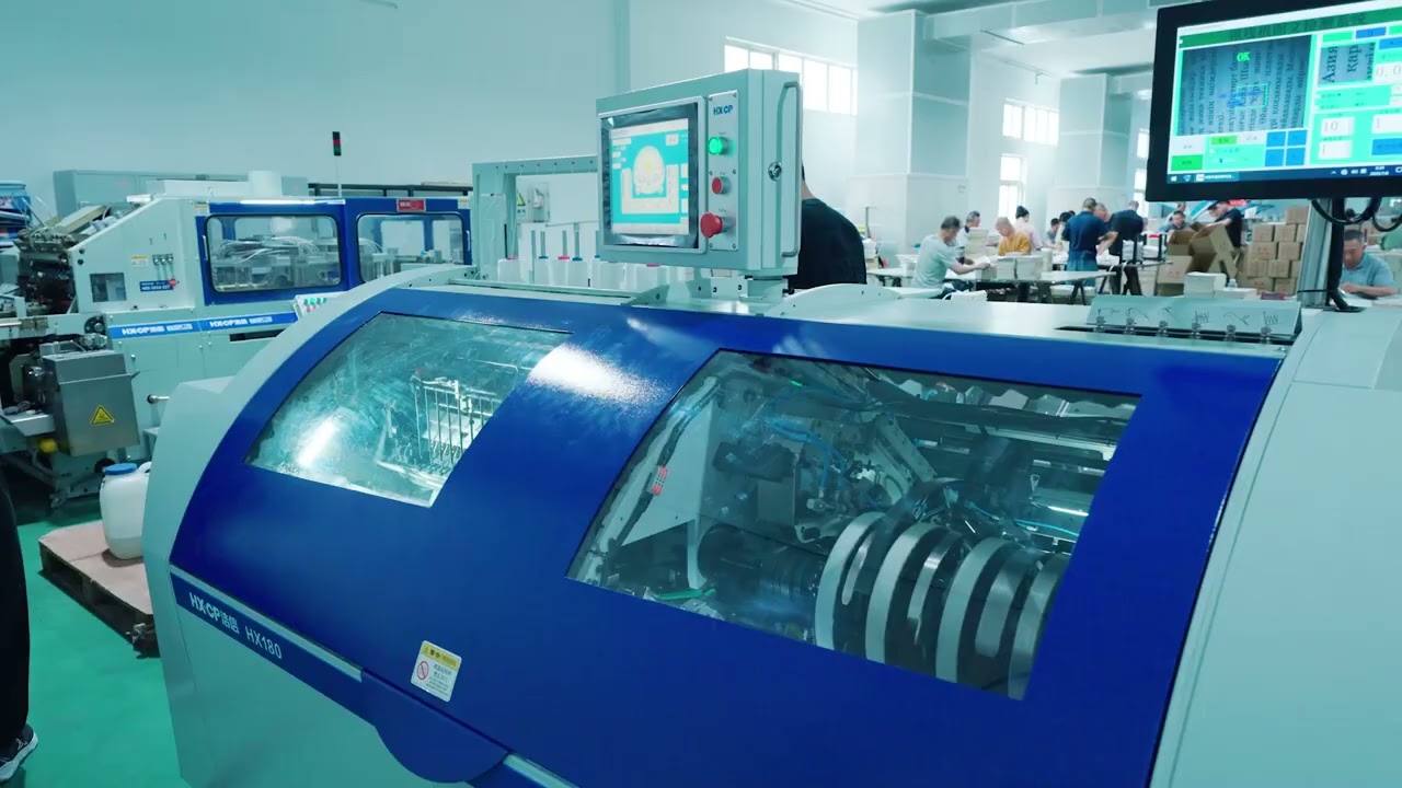 #HXCP HX180 Book Sewing Machine installed in Jiangsu's Customer