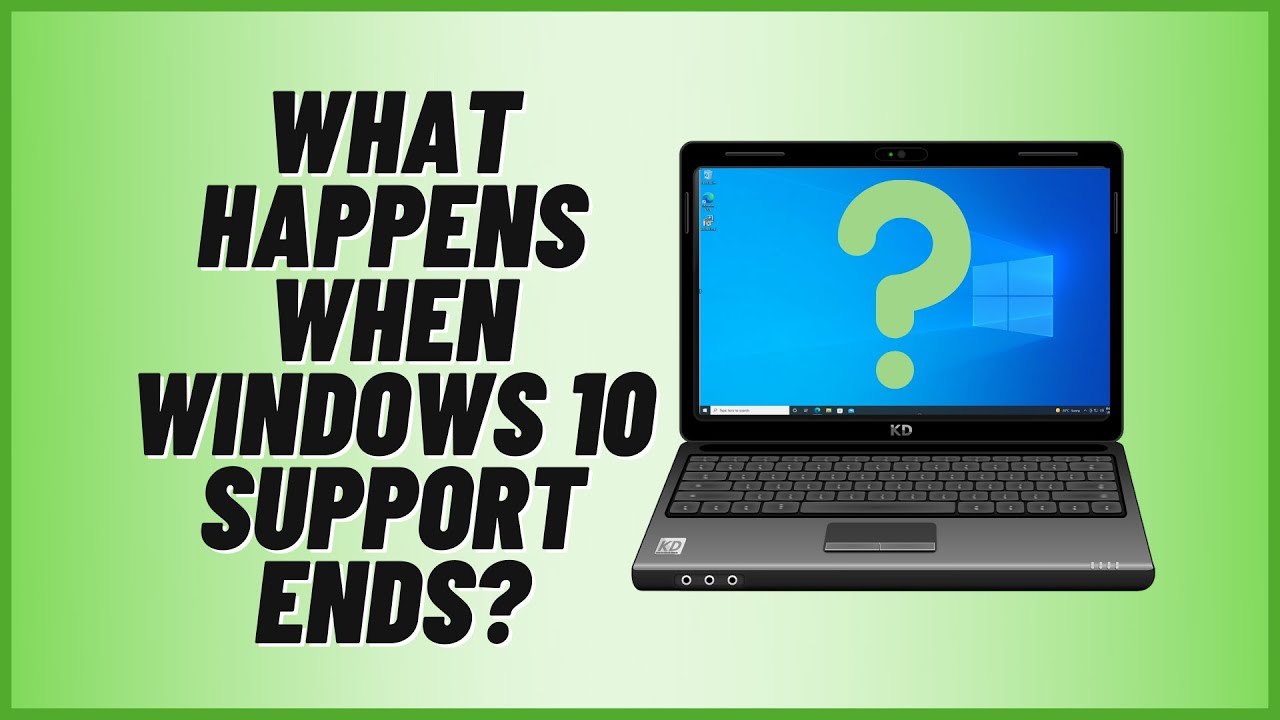 Что произойдет, когда закончится поддержка Windows 10?