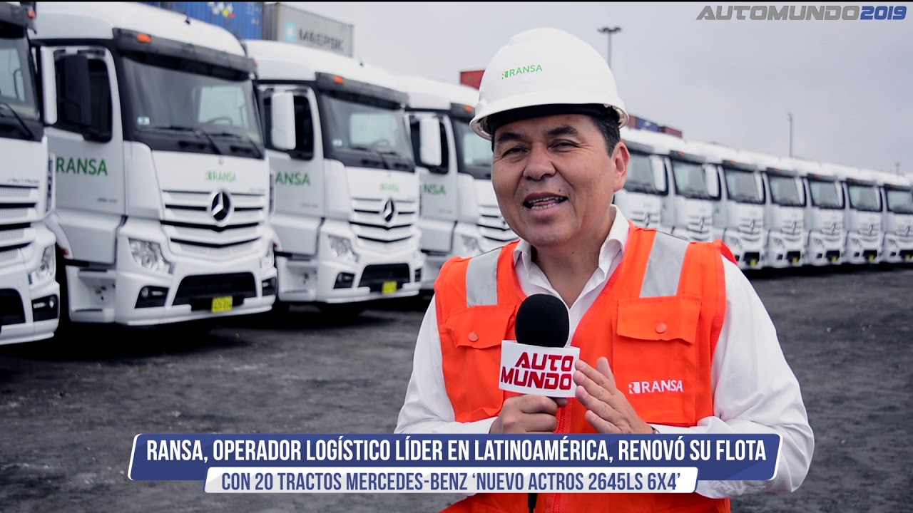 Mercedes-Benz: Ransa renueva su flota con 20 tractos New Actros