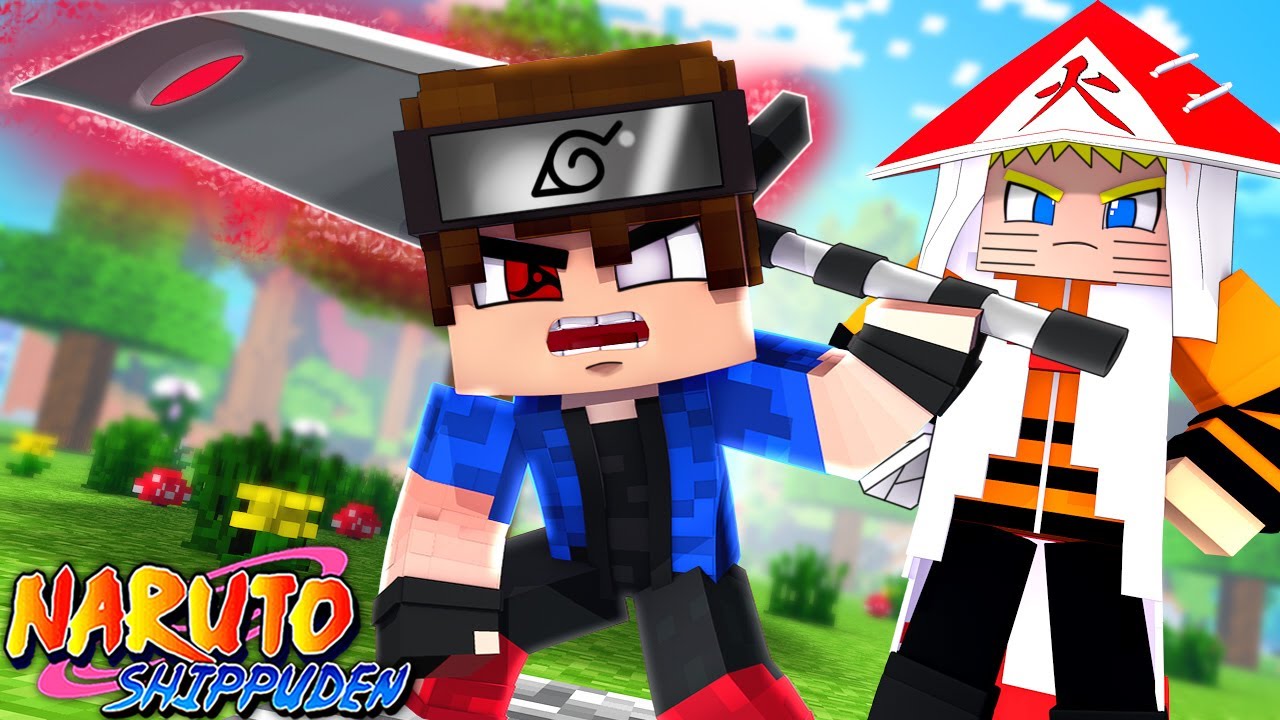 Minecraft : NARUTO ⚔️- TREVIN DESPERTA o PODER DO BYAKUGAN ESPADACHIN ! EP 4
