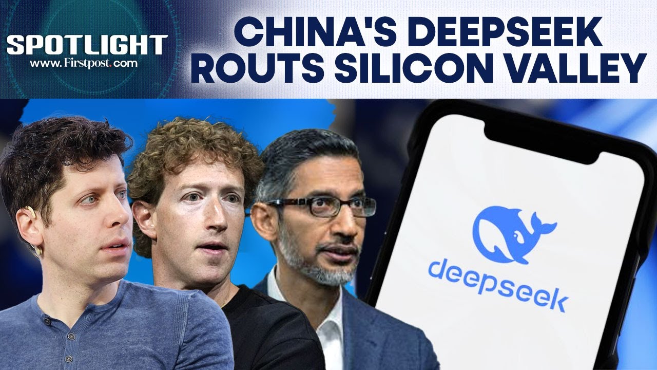 What Is DeepSeek? China's AI Chatbot Dethrones ChatGPT; Nvidia Shares Sink | Spotlight | N18G