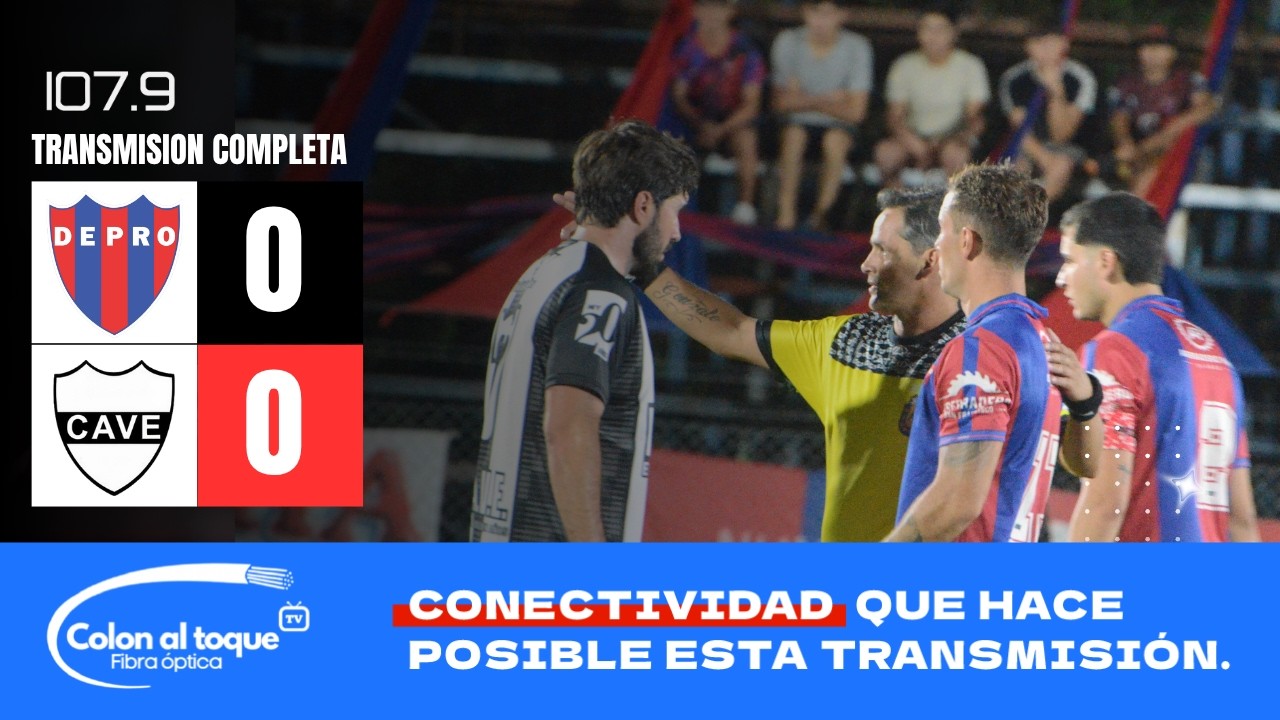 Depro vs Cave | Fecha 1 | Apertura | Liga Departamental de Colon