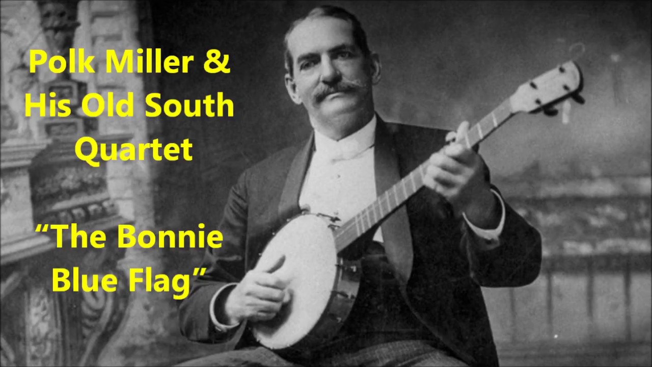 CIVIL WAR SONG “The Bonnie Blue Flag” Polk Miller & his Old South Quartet = Edison Blue Amberol 2175