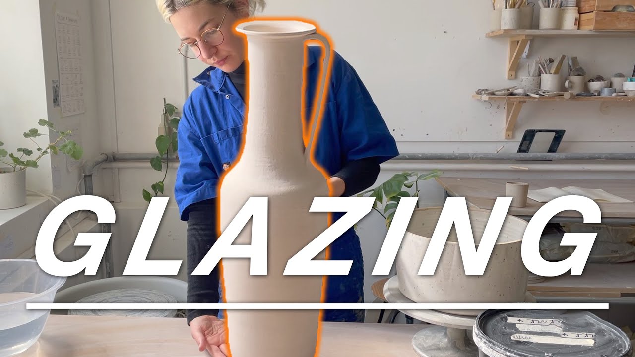 Глазурование высокого сосуда | MAE CERAMICS