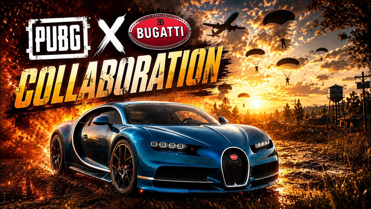 PUBG || CRATE OPENING - PUBG x Bugatti COLLABORATION
