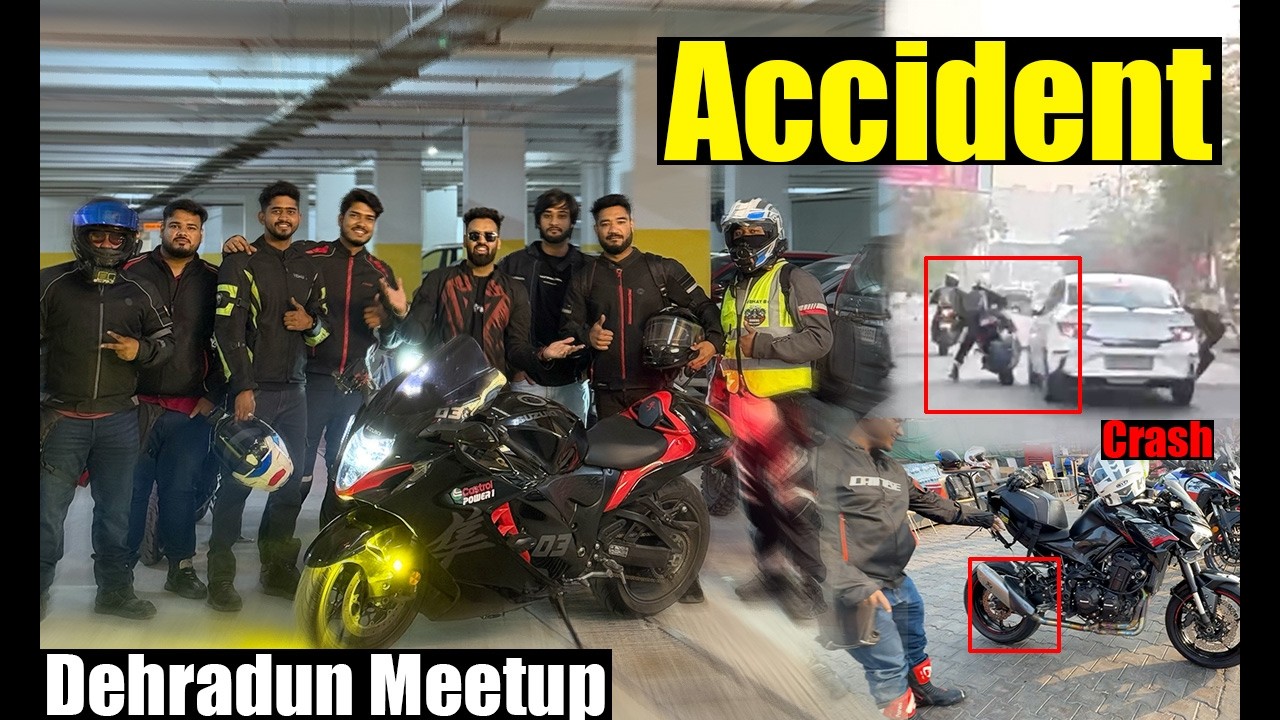 Z900 ka Accident Ho gya Humari😭😡Dehradun Meetup se Phele😡