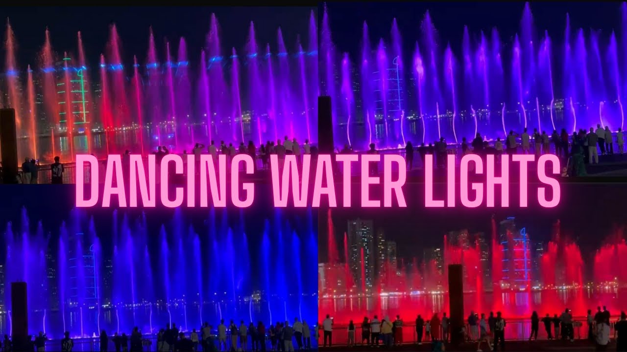 Magical Colorful Water Fountain Dance Show 🌈💦 | Stunning Light & Music Show 💃| A Visual Masterpiece✨