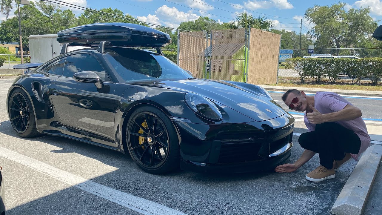 Lowering the 992 Turbo S!