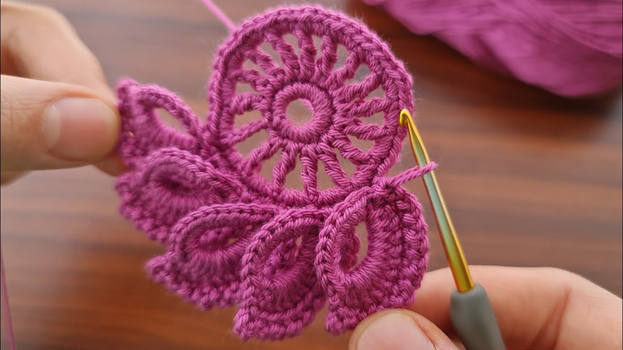Super Easy Crochet Knitting Pattern ❤ Tığ İşi Çok Kolay Çok Güzel Örgü Modeli