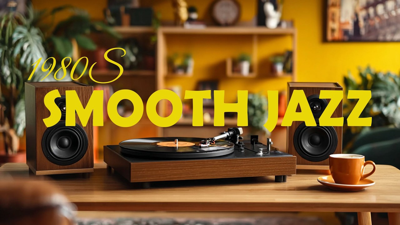 Smooth Jazz 80s Vibes - Relaxing Instrumental Music for Work, Study, Focus & Stress Relief