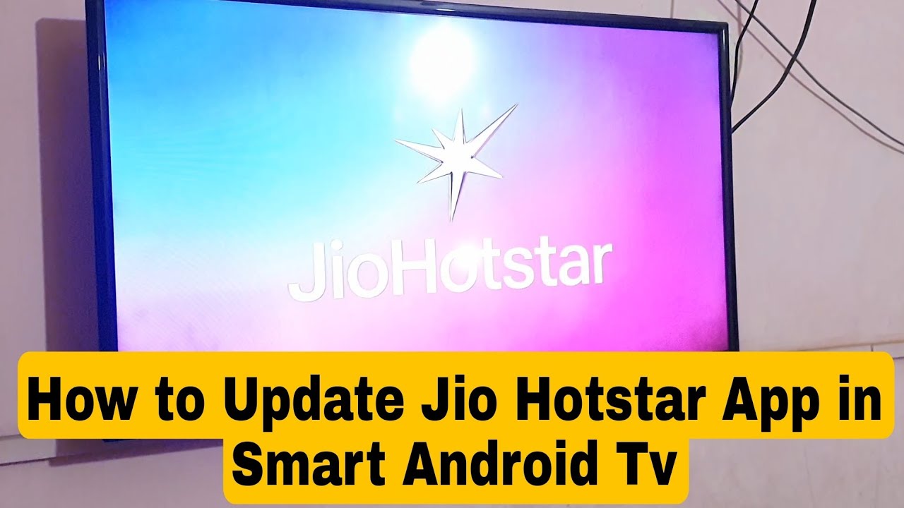 How to Update Jio Hotstar in Smart Android Tv | Jio Hotstar | Jio Hotstar App Launch