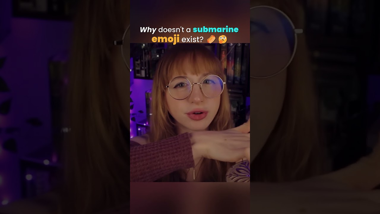 Эмодзи подводной лодки не существует 🤔 #asmr