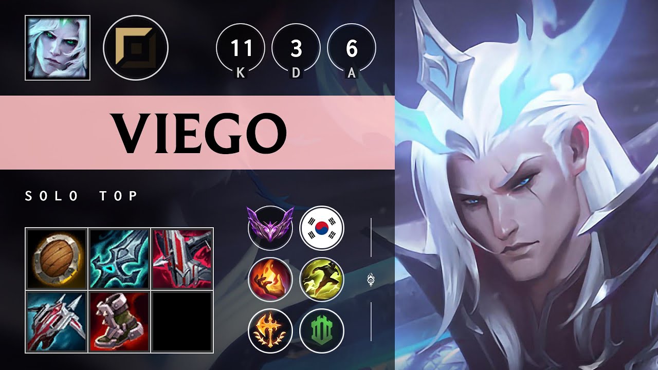 Viego Top vs Camille - KR Master Patch 25.16