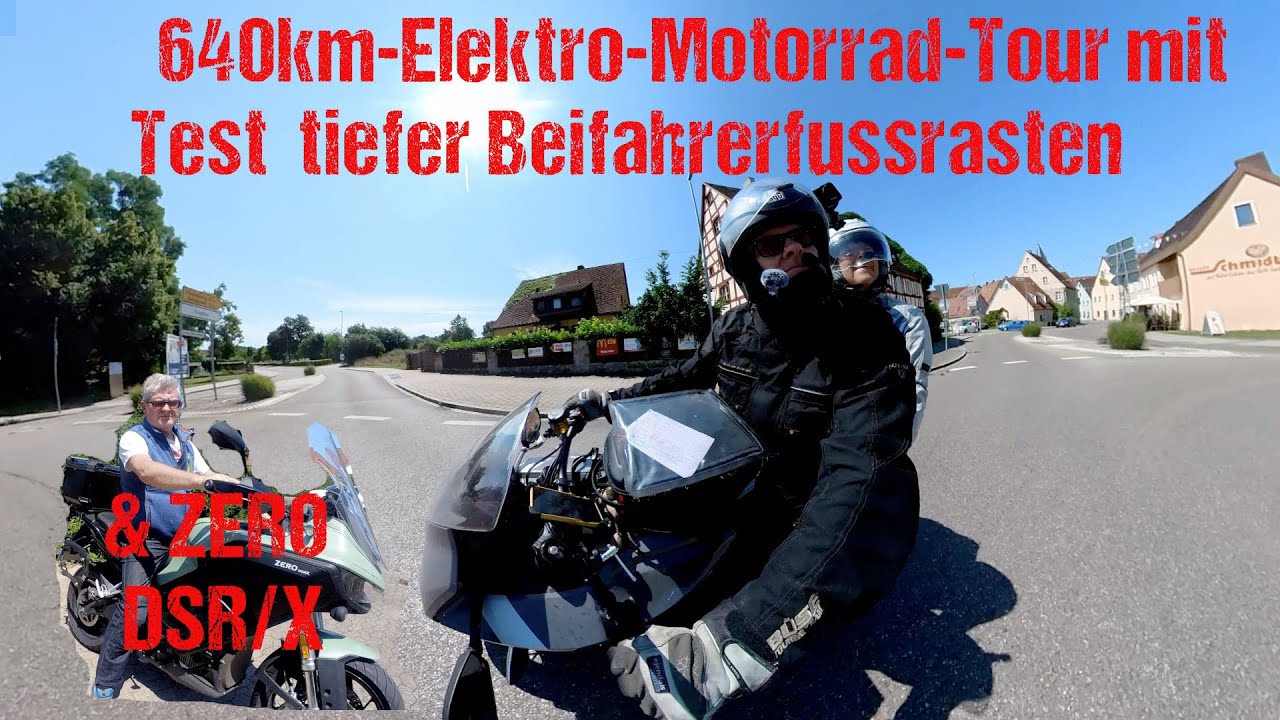 Fussrasten tiefer legen bei ZERO SR/S | Teil2 | Test über 640 Kilometer