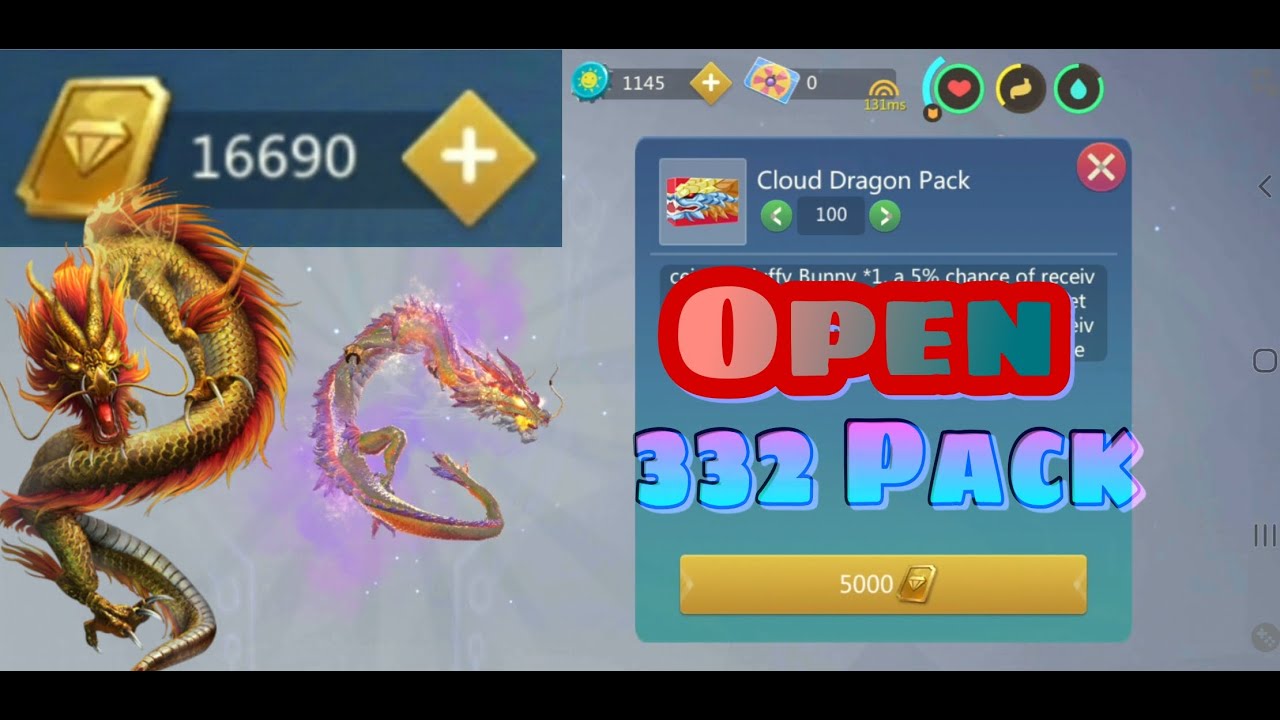 Utopia Origin Việt Nam : Cloud Dragon Pack ( Open 332 Box ) Unipo