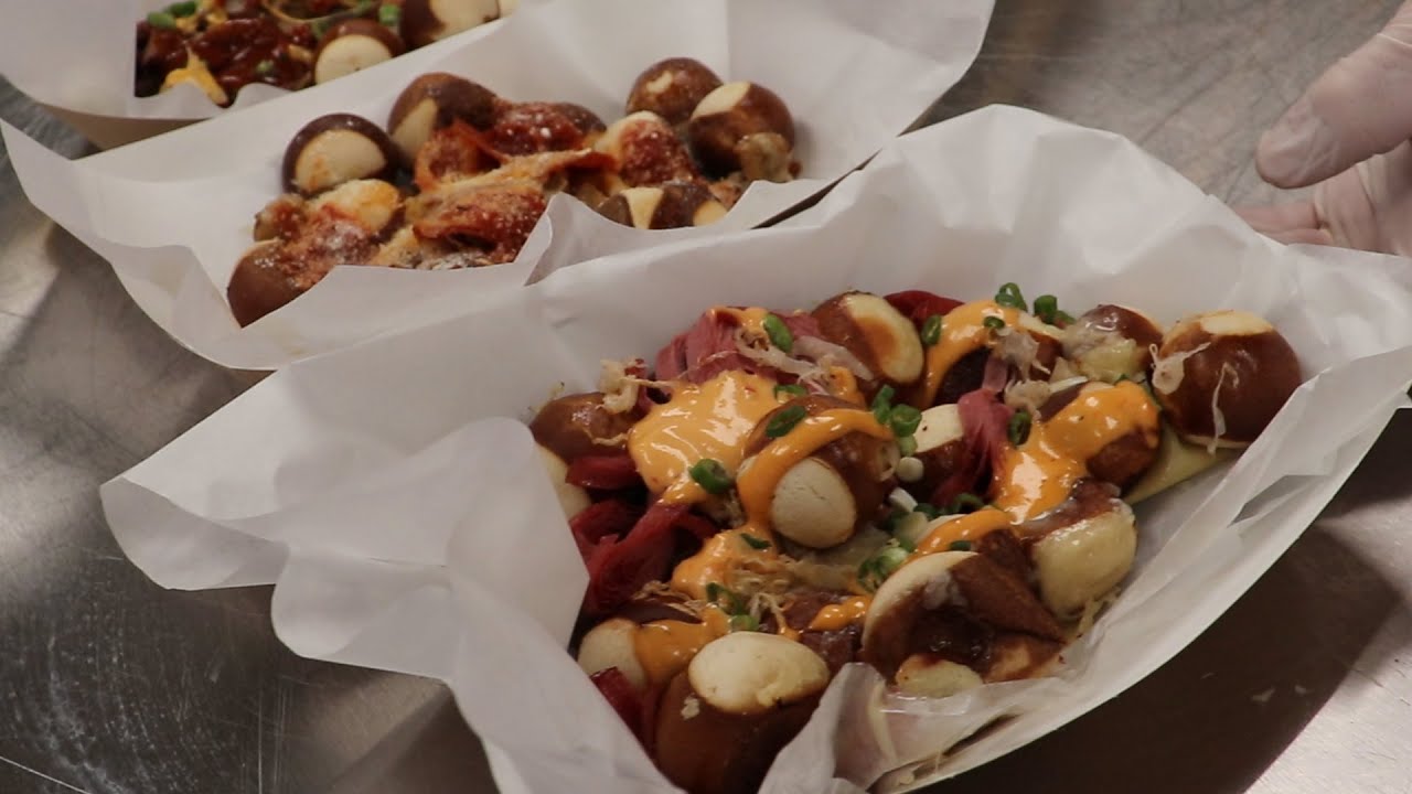 Loaded Pretzel Bites - Ventless Cooking