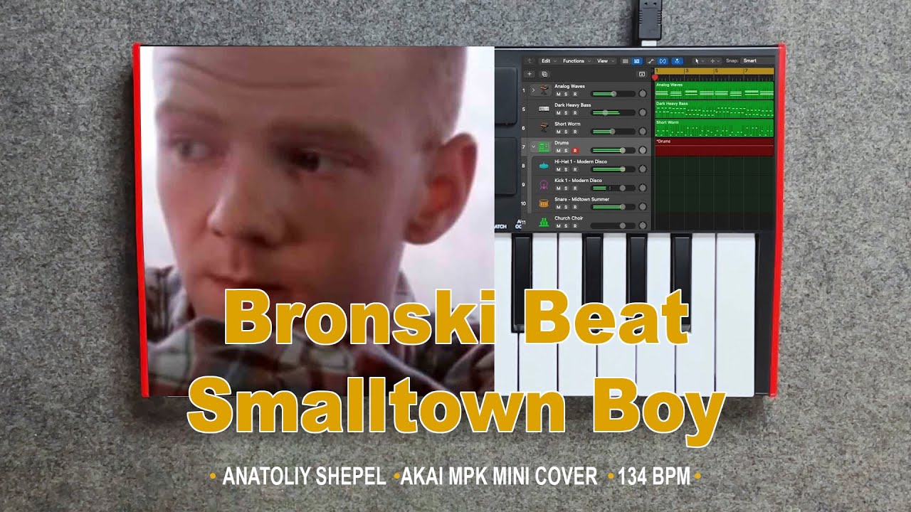 Bronski Beat - Smalltown Boy (Akai MPK mini cover)