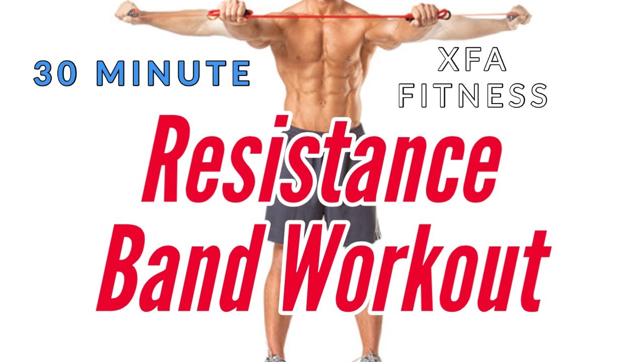 30-минутная тренировка с эспандером. XFA Fitness. Следуйте инструкциям.