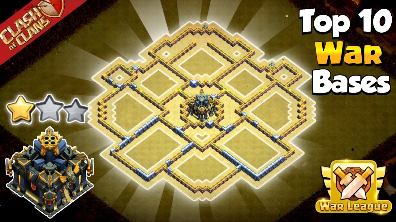 Top 10 Best TH17 War/CWL Bases (2025) I Anti Event Troops BASES with Links | TH14 War Base Links