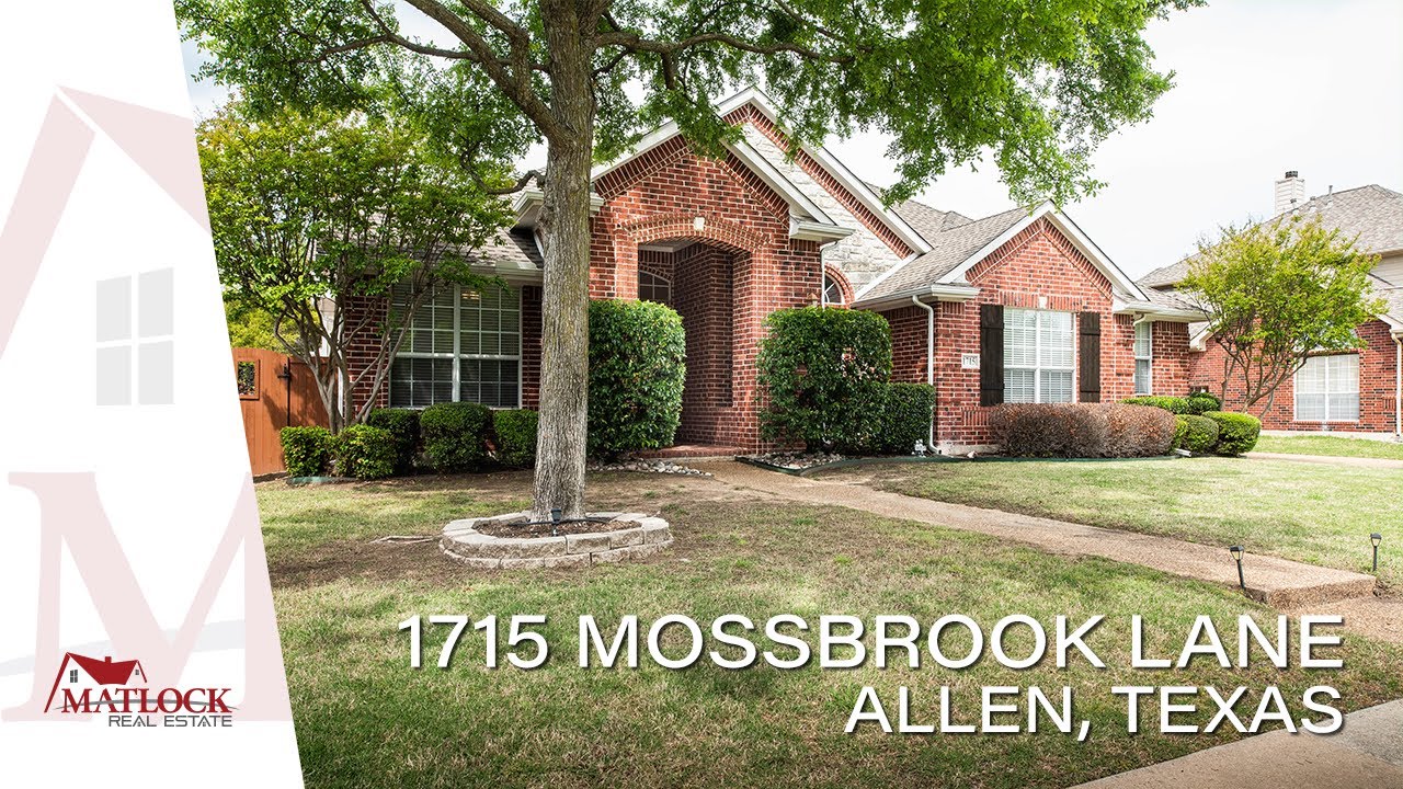1715 Mossbrook Lane, Allen, Texas - Luxury Homes for Sale in Lovejoy ISD - Shot in Stunning 4K!