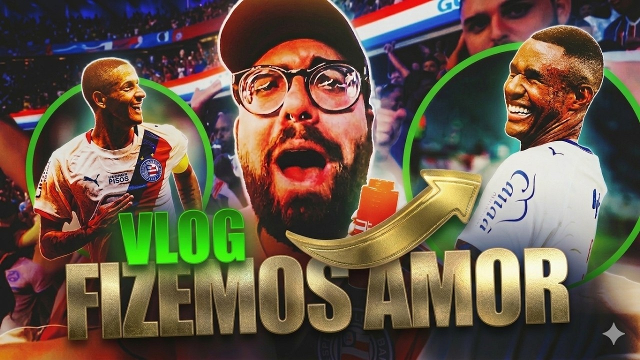 🫶🏼 O BAHIA FAZ AMOR! A EMO&Ccedil;&Atilde;O DENTRO DA TORCIDA! VEJA!