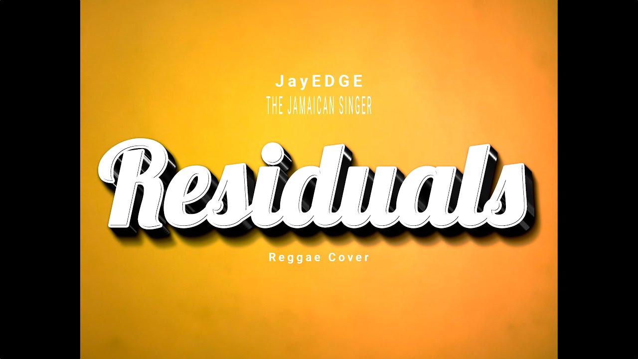 Chris Brown, JayEDGE The Jamaican Singer - Residuals Reggae Cover