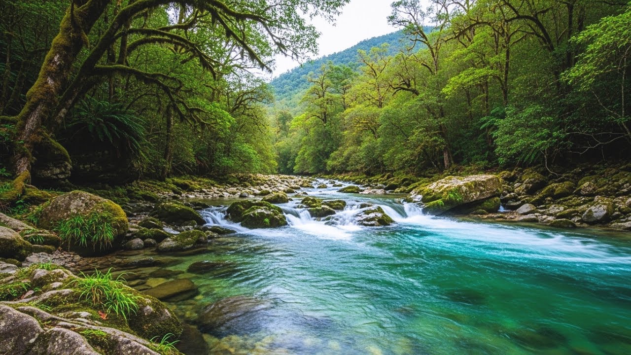 Healing Forest River Sounds for Deep Relaxation