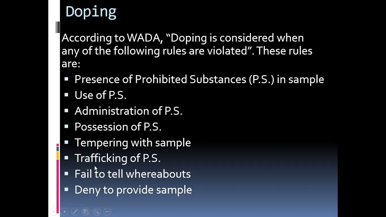 Doping and its side effects, Class 11th, Unit 10 - Training in Sports