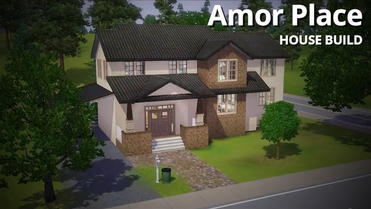 The Sims 3 House Building - Amor Place