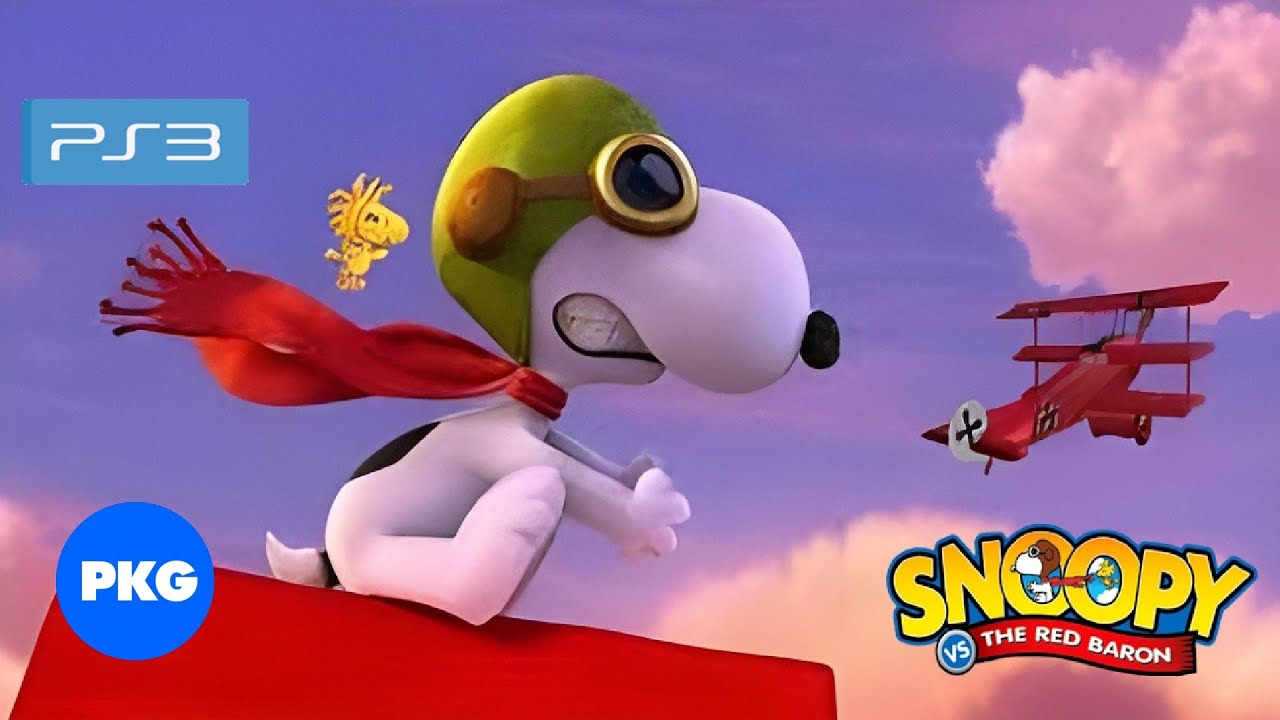 ✅ Snoopy vs The Red Baron [PS2] [PS3/PKG] (VIDEO HD + GAMEPLAY) ✅
