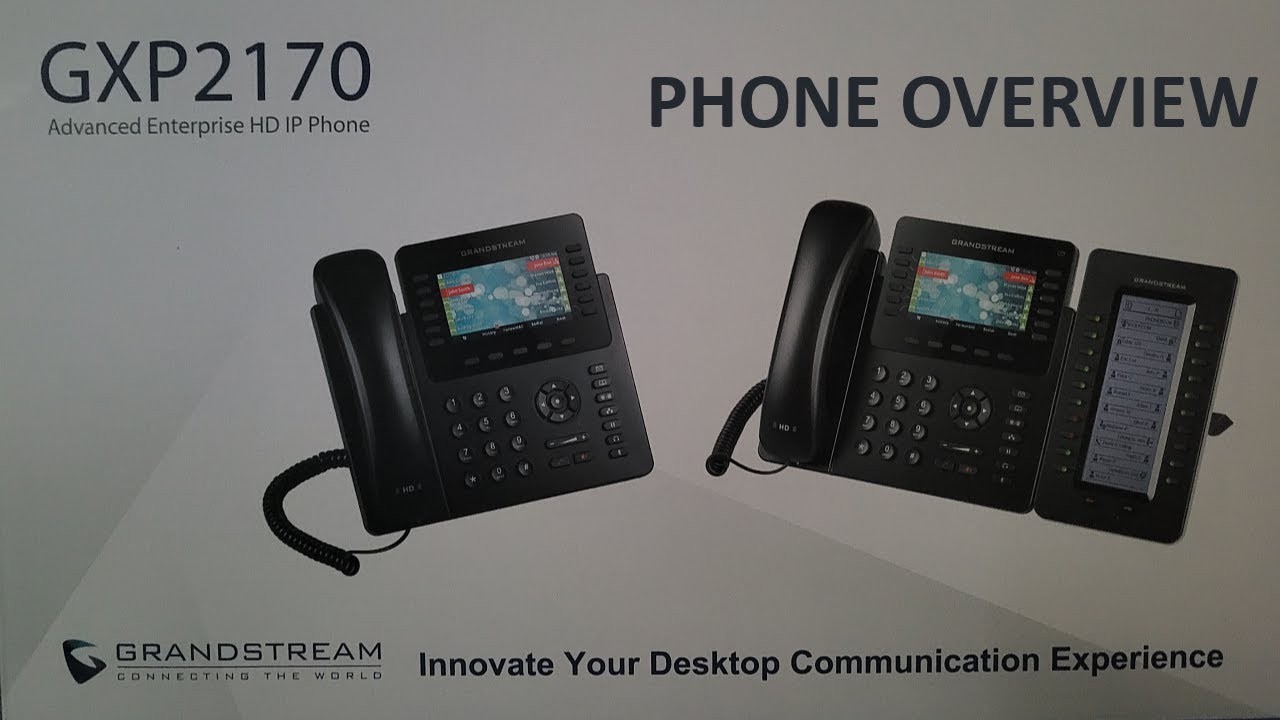 Grandstream GXP 2170 Phone Overview McBricker