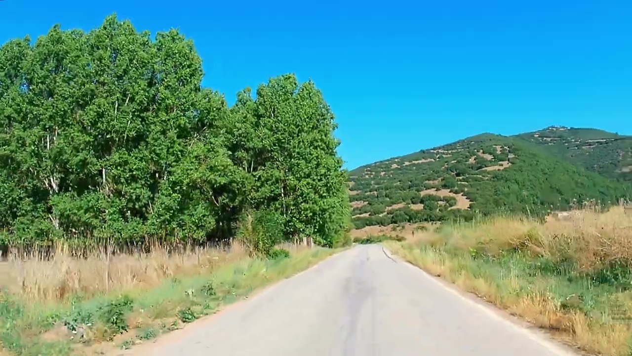 Driving in Greece, from Kalavryta to Patra