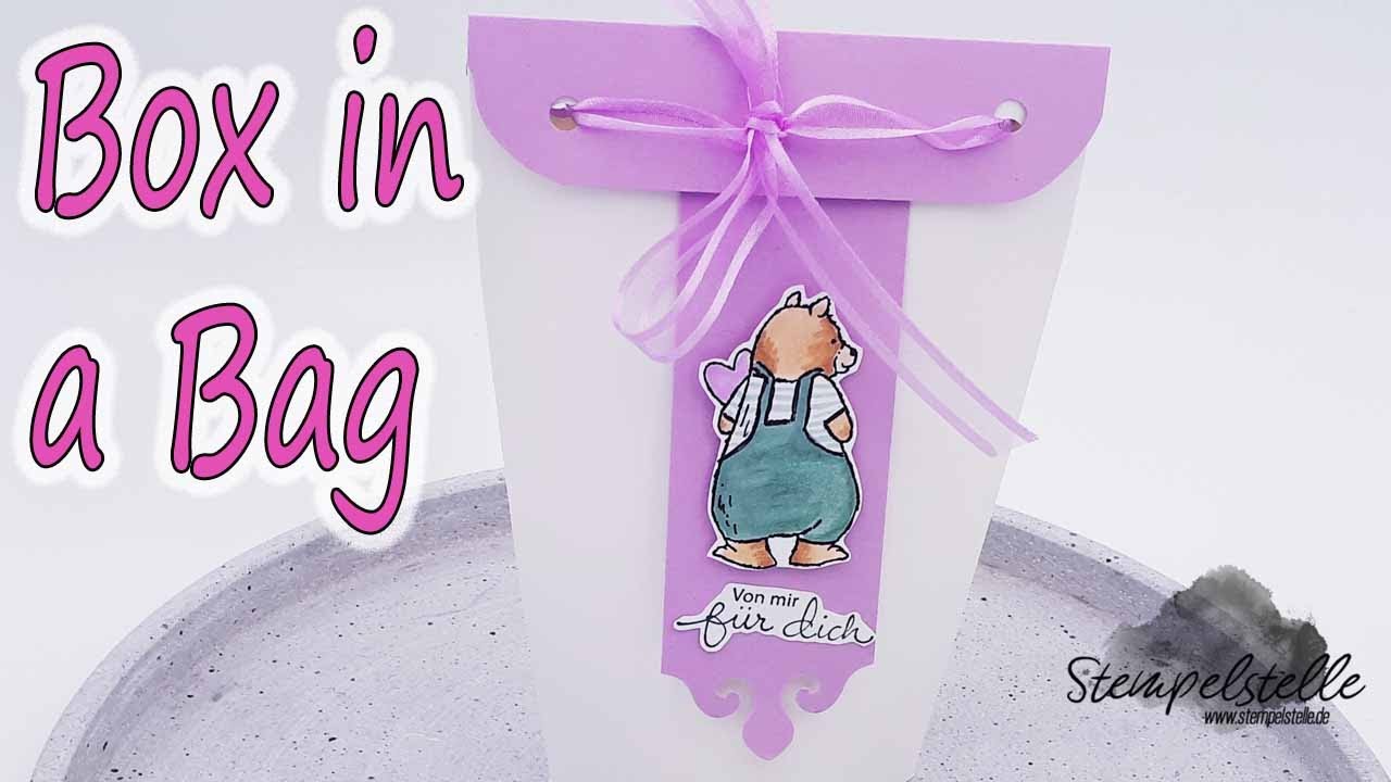 Bag in a box #stampinup