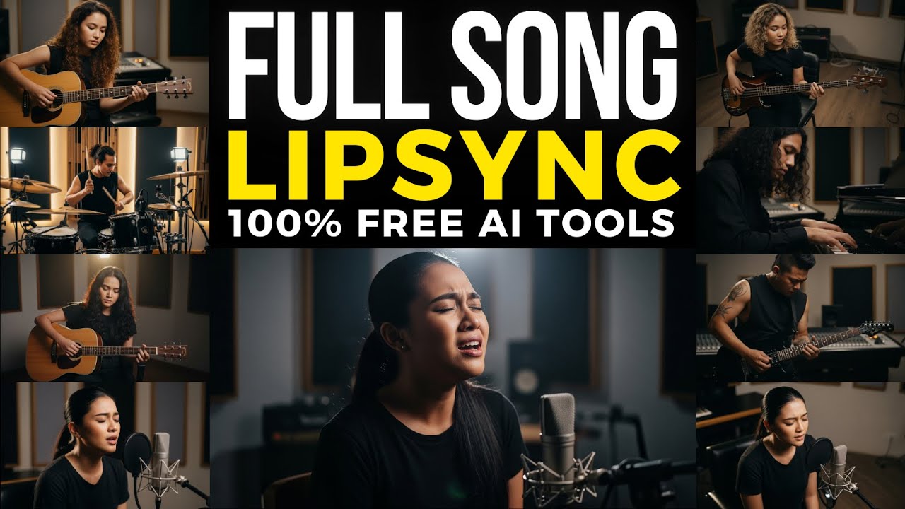 Bikin Video Lipsync Full 1 Lagu, CARA BARU & GRATIS