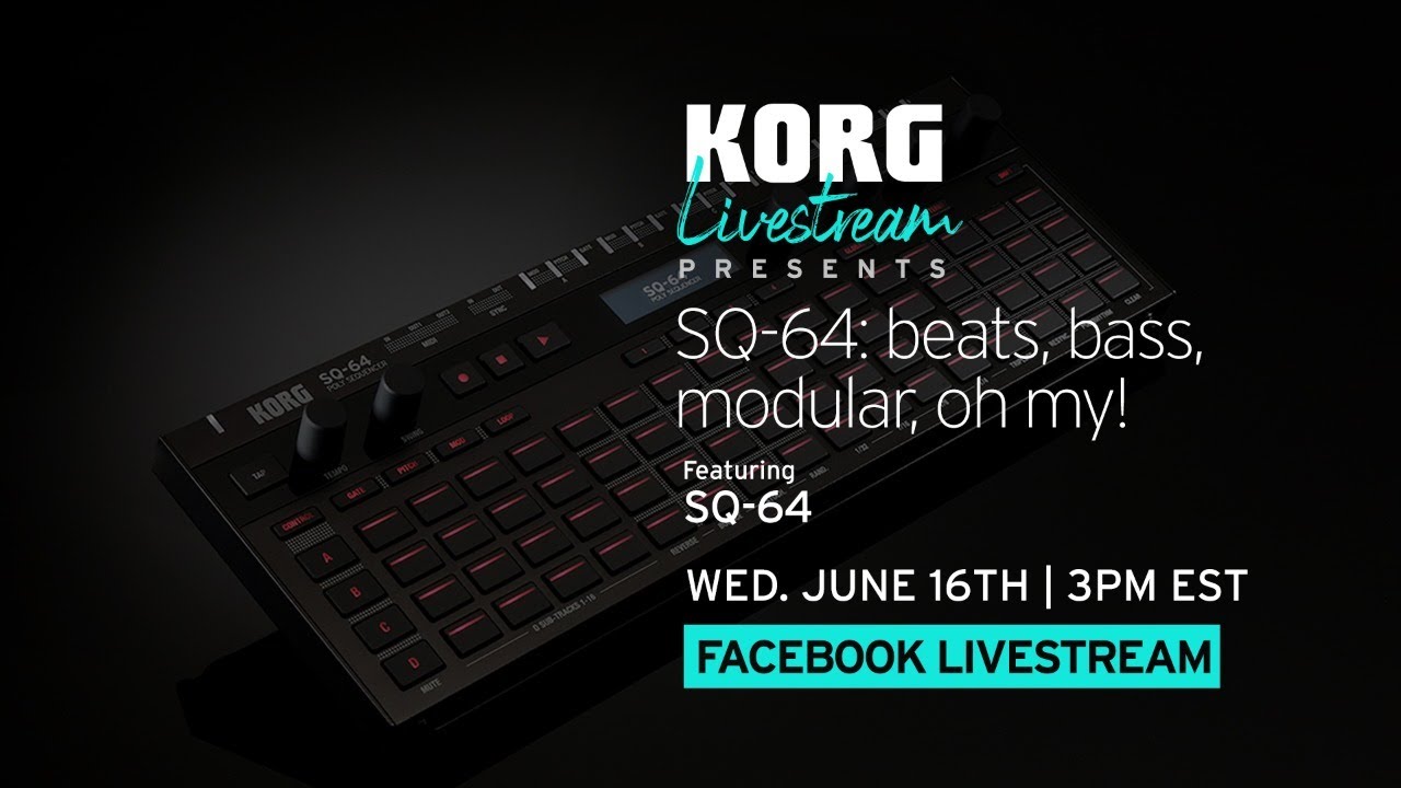SQ-64: beats, bass, modular, oh my!