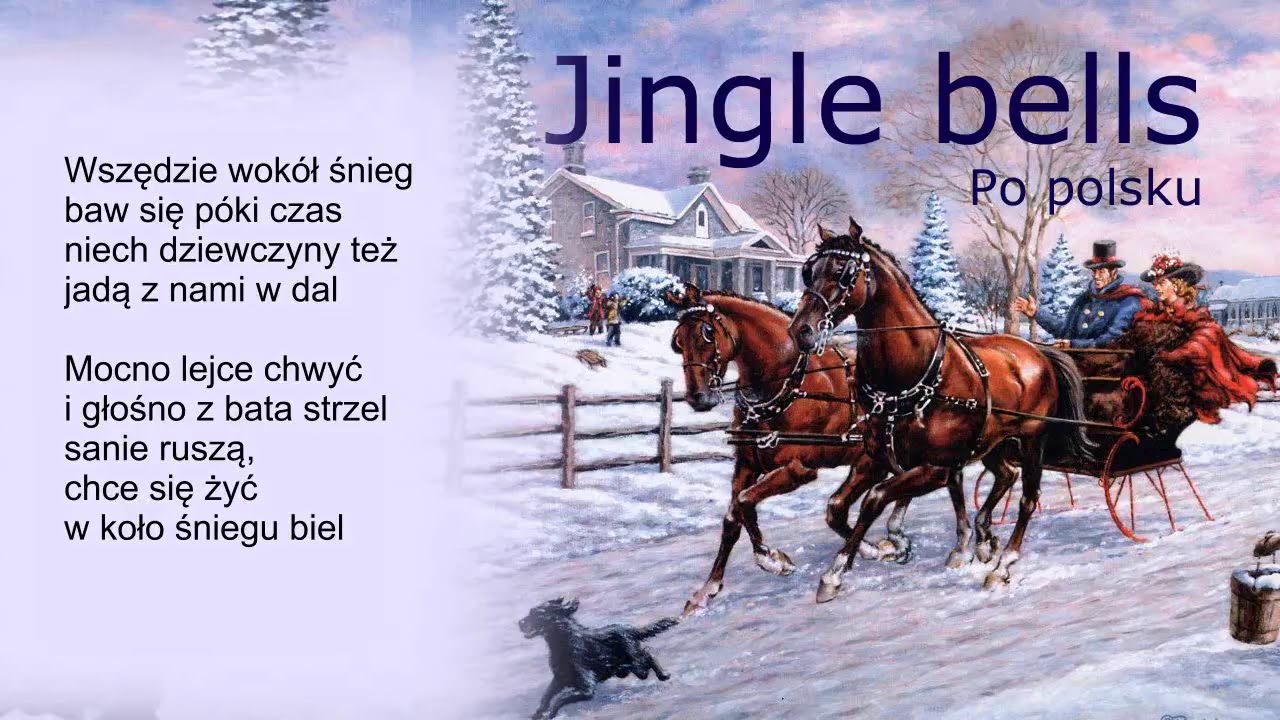 Jingle bells po polsku, polski tekst  Janusz Strugała