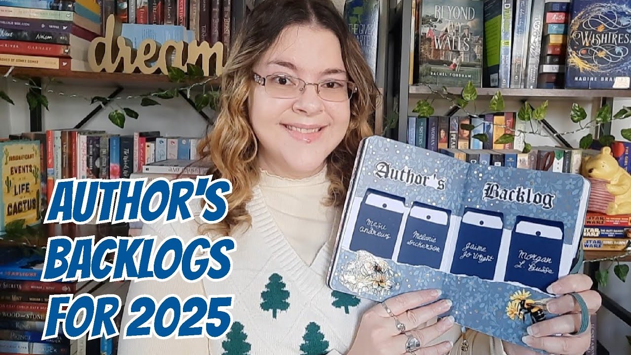 My Read to 0 Author List For 2025 (Bookmas Day 14)