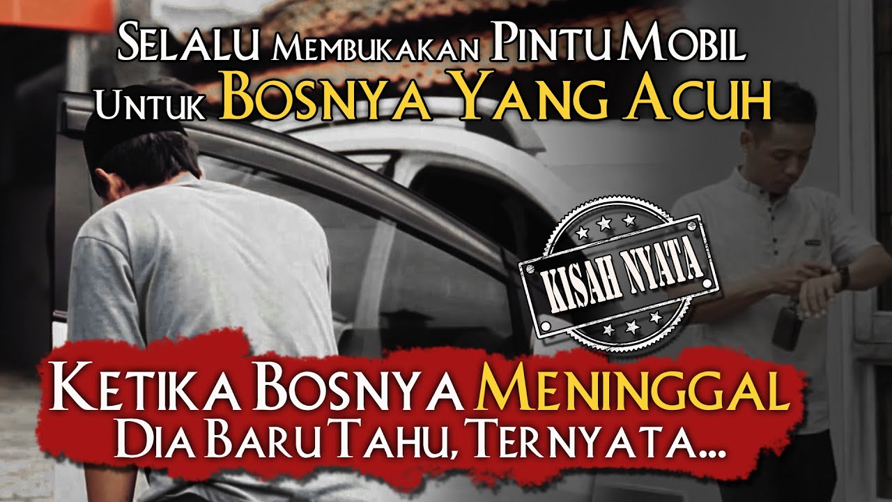 Dia Selalu Membukakan Pintu Mobil Bos nya Yang Acuh, Setelah Bos Tiada, Ternyata  ☻ FILM KISAH NYATA