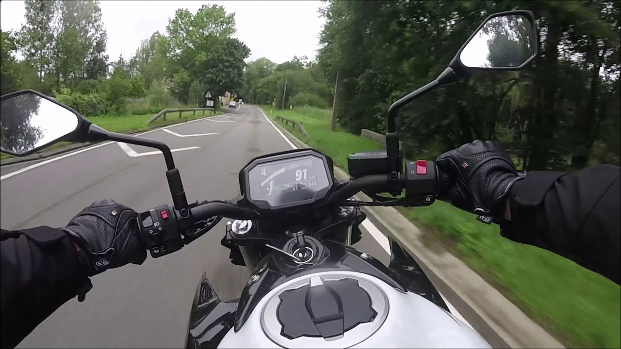 Kawasaki Z 650 test ride