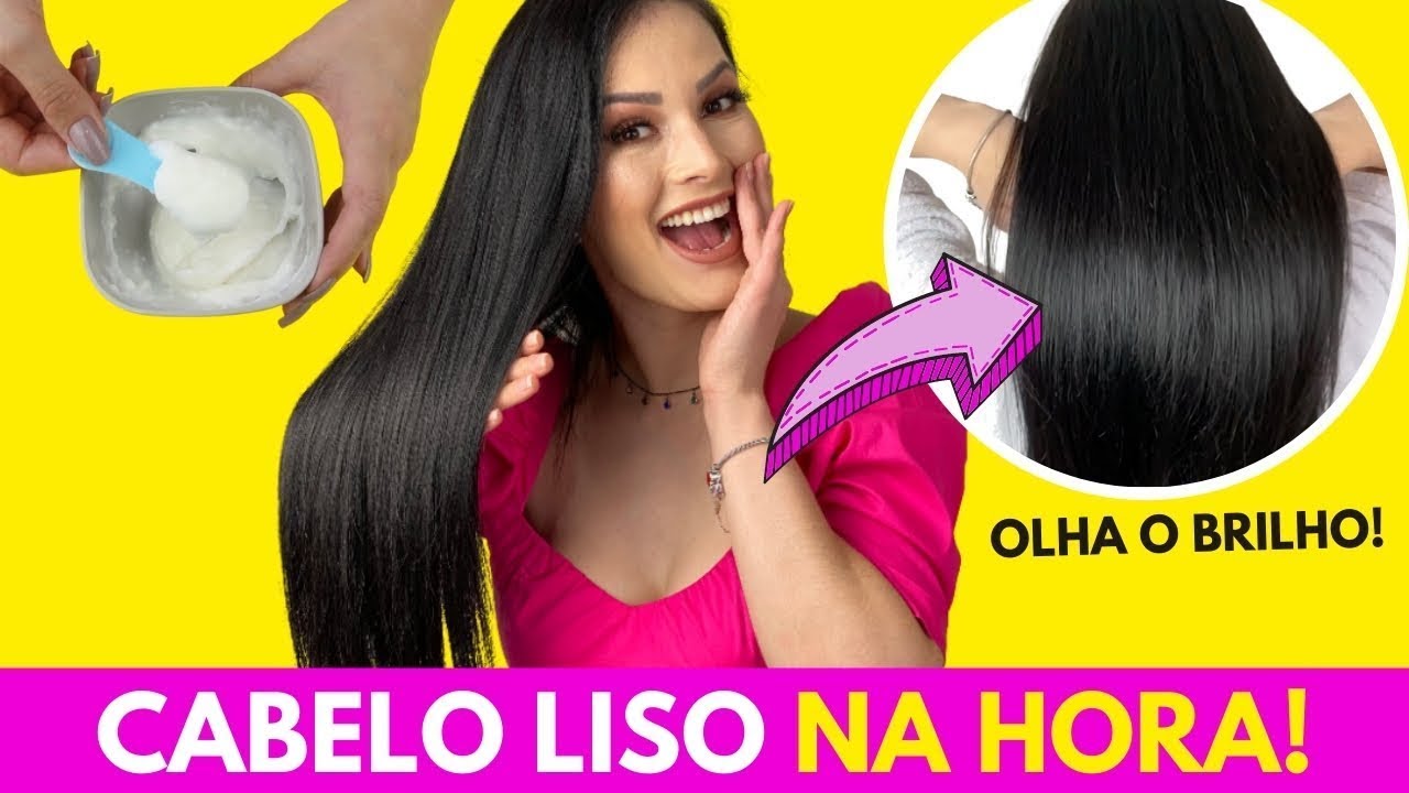 CABELO LISO COM MAIZENA BOTOX CAPILAR CASEIRO SEM QUÍMICA (ALISA MESMO) por Julia Doorman
