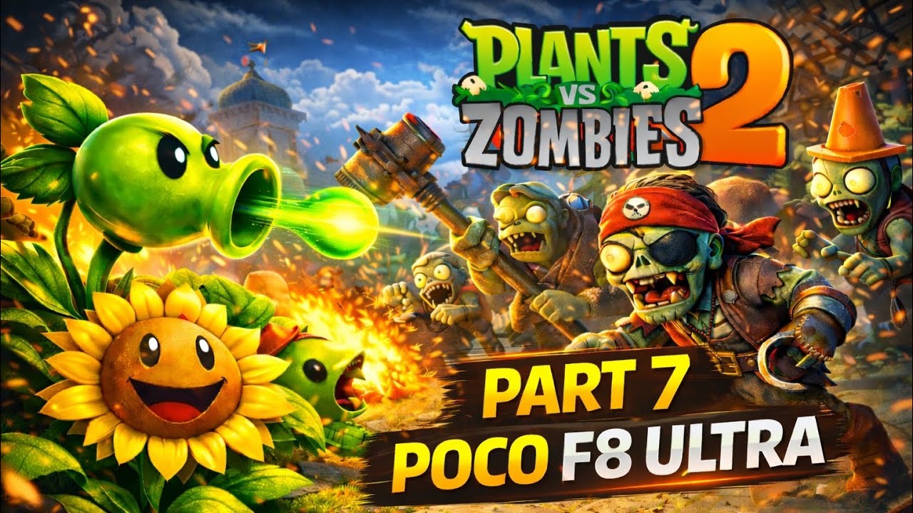Plants vs Zombies 2 🌻 Part 7 | POCO F8 Ultra
