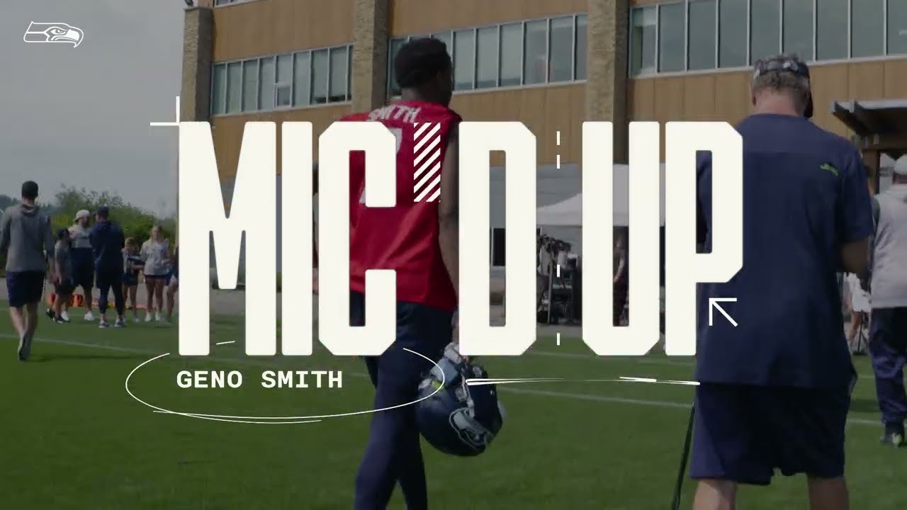 Seahawks Mic'd Up: Geno Smith - Minicamp | 2023 Seattle Seahawks