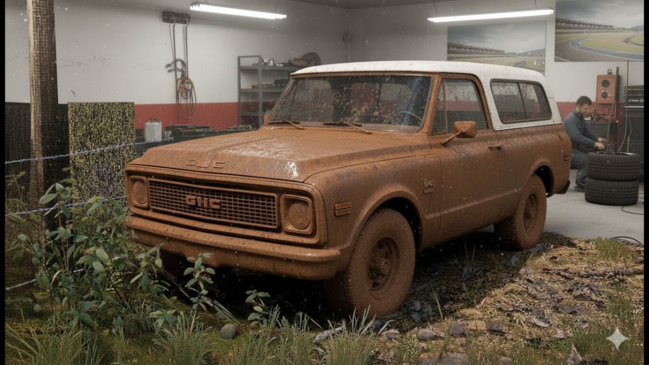 Rebuilding a GMC JIMMY 1970 - Forza Horizon 5 - G29 STEARNG WHEEL Gameplay.