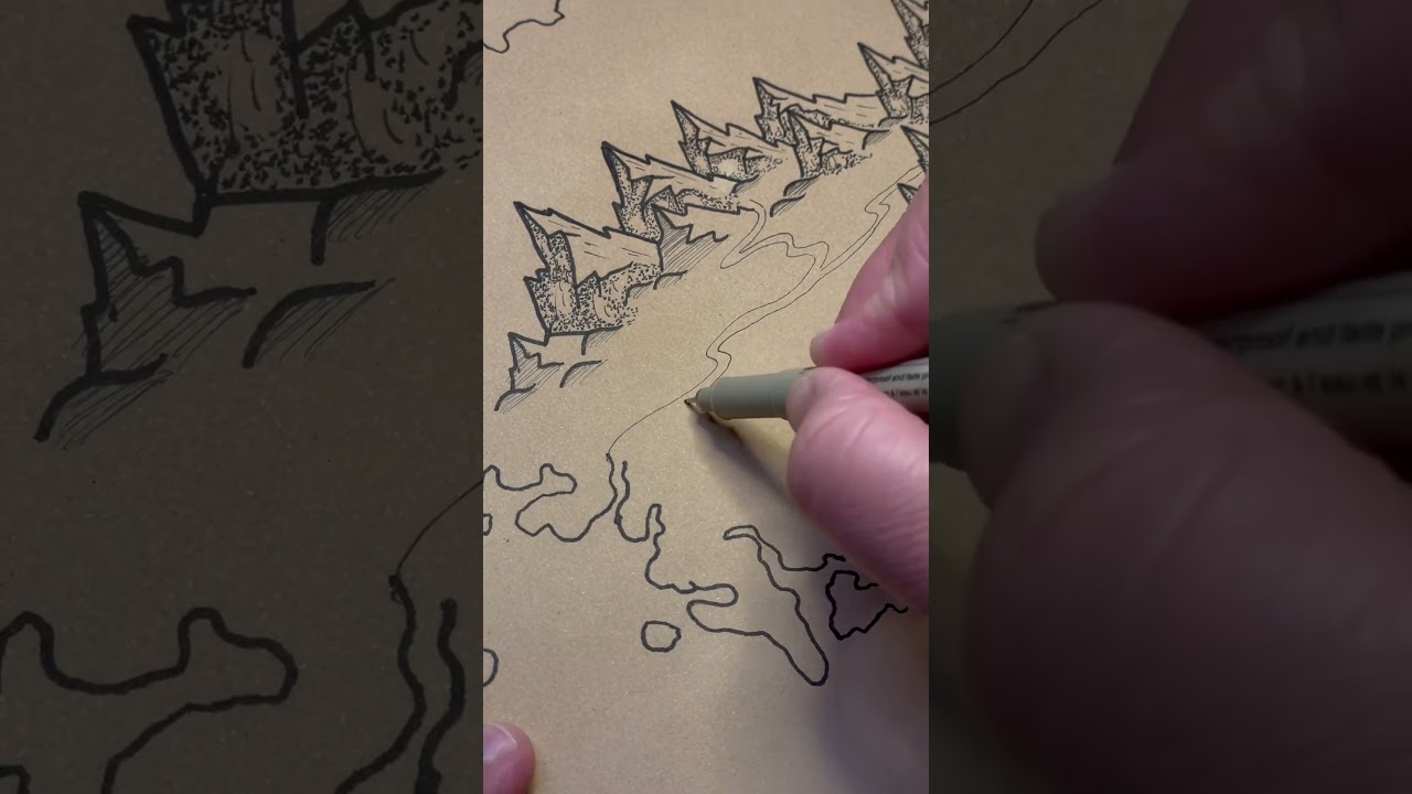 #art #pathfinder #fantasymap #dnd #drawing #mapart #fantasy #map #rpg #mapmaking #lumineers #ttrpg