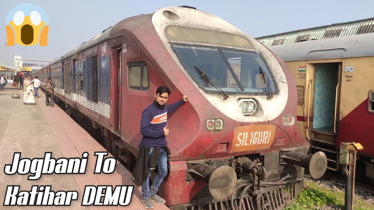 First Time DEMU Train Journey | Journey In Jogbani - Katihar DEMU Express | Train Lovers Jyoti