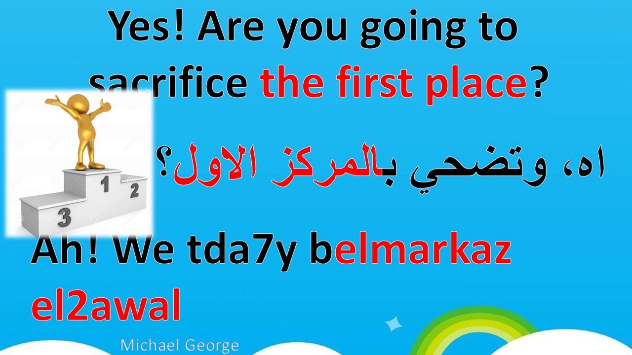 Learn Egyptian Arabic - Training 1