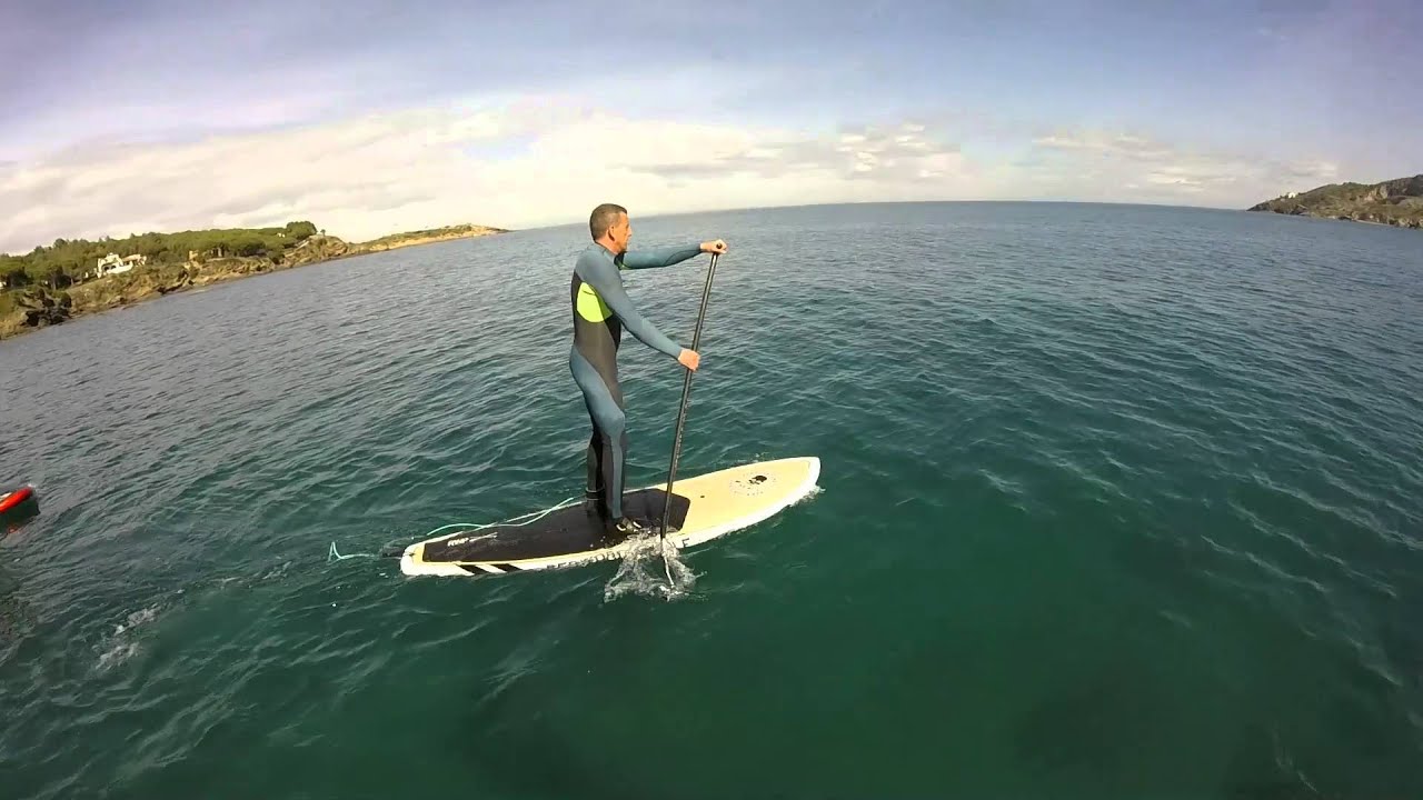 Sup session Espagne SUP redwood paddle