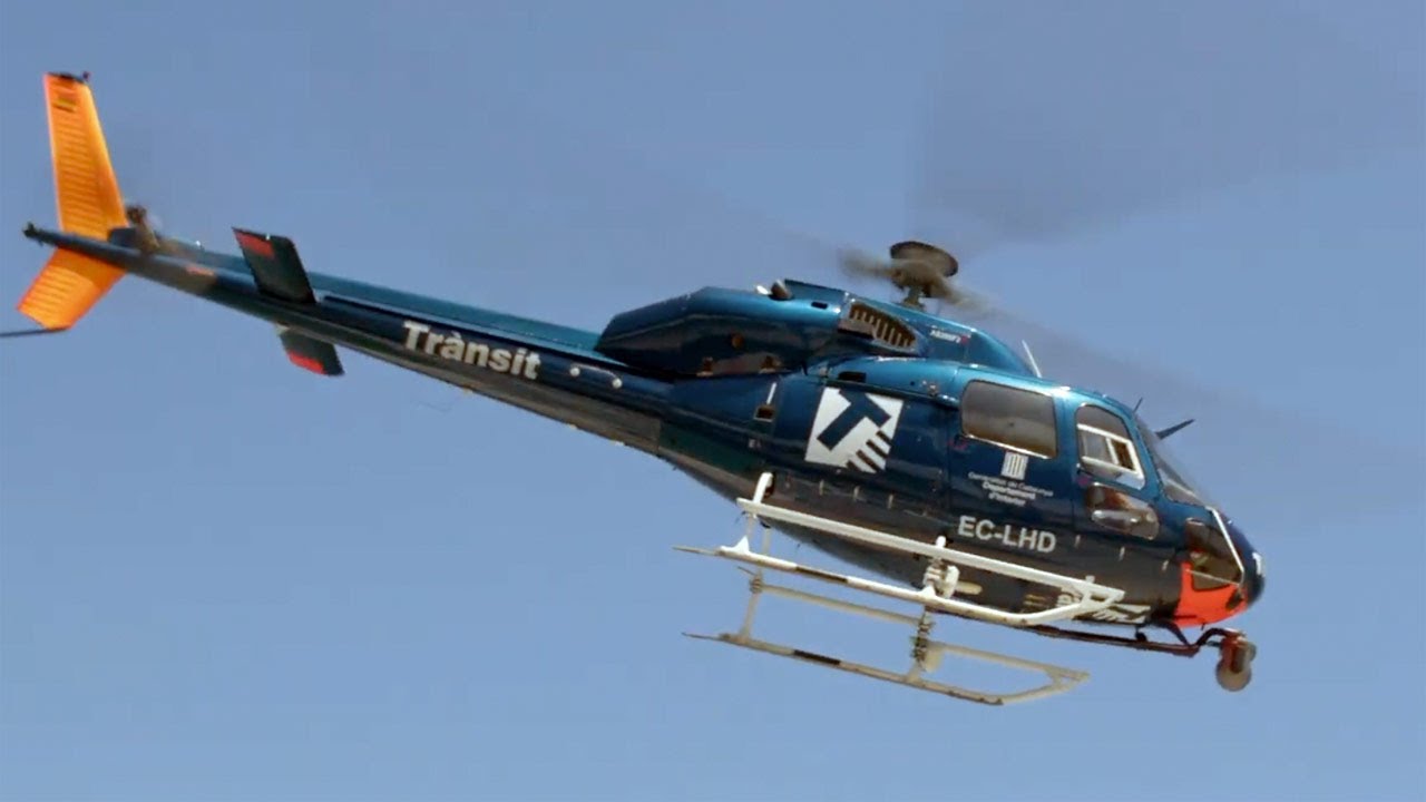 Así es y así multa el helicóptero Pegasus del Servicio Catalán de Tráfico