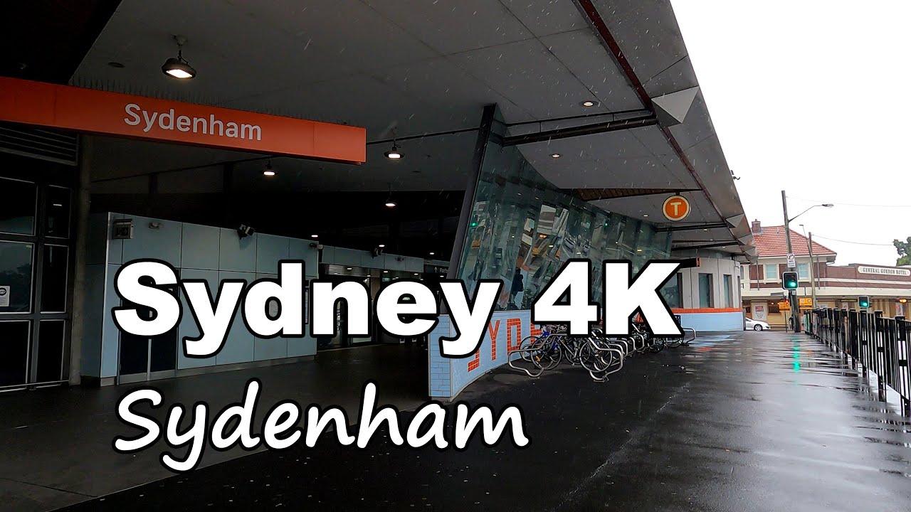 🇦🇺 Sydney Rain Walk: Sydenham 4K (Nov 2021)