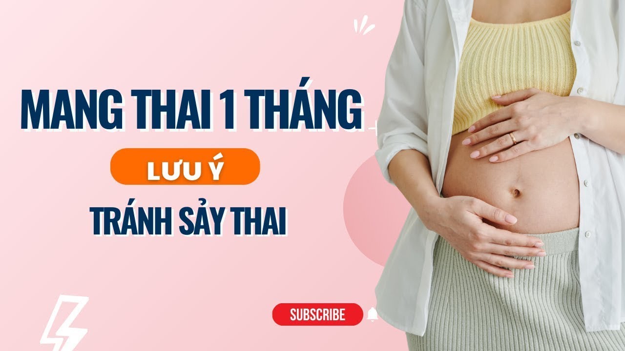 📌 Dấu hiệu mang thai 1 tháng (thai 4 tuần) - Cần lưu ý gì để tránh SẢY THAI | TRAN THAO VI OFFICIAL